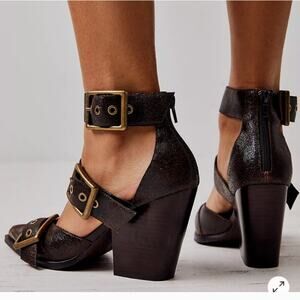 Free people Jeffrey campbell Hendrix Heels sz 6